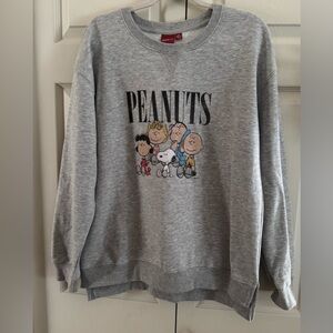 Peanuts Gray Sweatshirt - Size XXL - NWOT